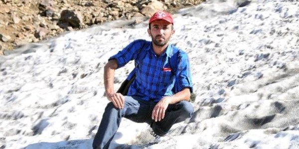 Gümüşhane'de ağustos ayında kar