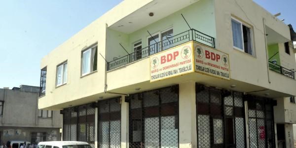 Mersin'de BDP temsilciliine silahl saldr