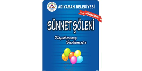 Adıyaman'da toplu sünnet şöleni yapılacak