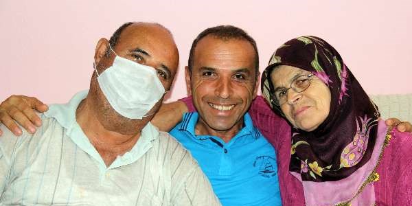 Yaşamından umudunu kesen babaya oğlu hayat verdi