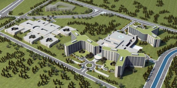 İlk şehir hastanesinin temeli bugün atılıyor