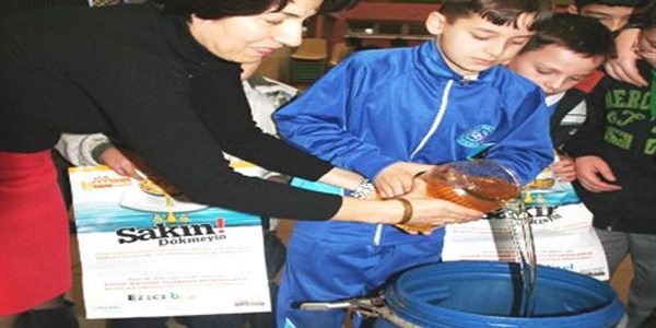 1 litre atık yağ, 1 milyon ton suyu kirletiyor