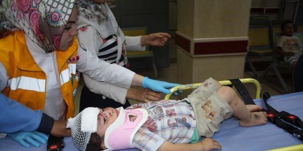 Terastan d��en �o�uk yaraland�