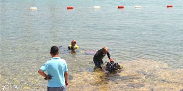 Denizde ceset gören tatilciler şok yaşadı