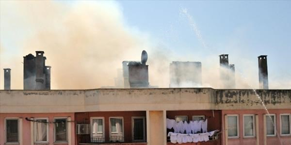 Yalova'da yang�n pani�i