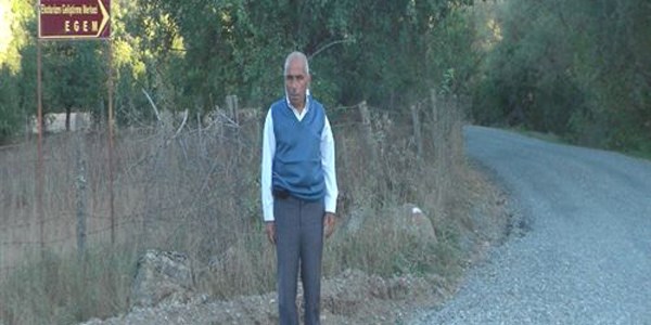 Yanıkali konağı yolu asfaltlandı