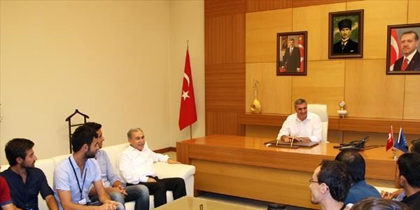Başkan Toçoğlu üniversite öğrencileriyle bir araya geldi