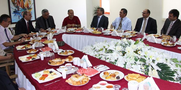 Niğde protokolü üniversitede buluştu
