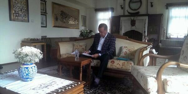 Ba�bakan Erdo�an baba oca��nda