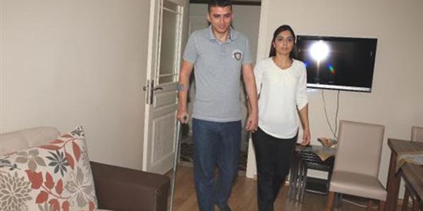 Gazinin düğününde komutan sürprizi