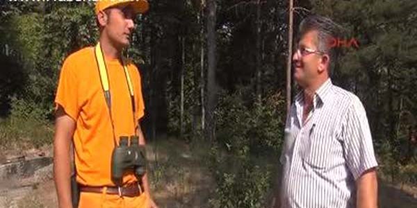 Zonguldak ormanın dürbünlü nöbetçileri