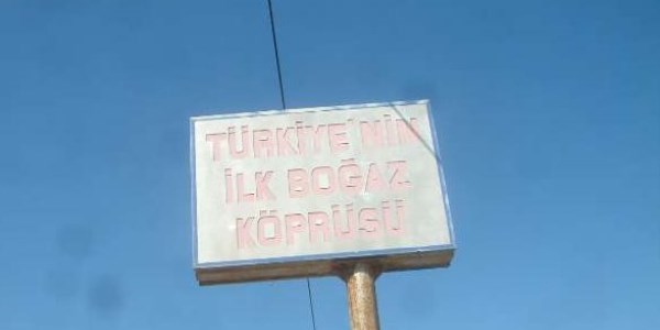 Trkiye'nin ilk boaz kprs nerede bulunuyor?