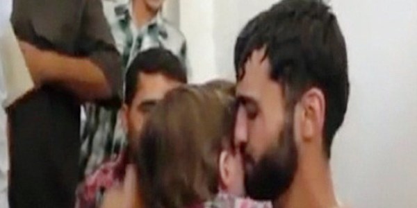 Suriye'li Saba'nın sevinç çığlıkları