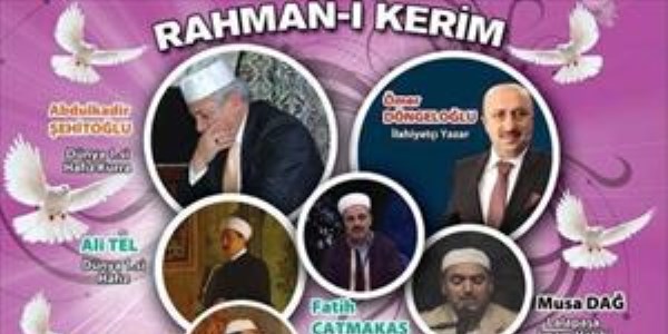 Erzurum'da Rahman- Kerim program