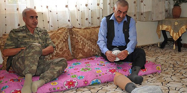 Özel'den Şırnaklı gaziye mektuplu teşekkür