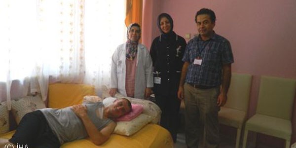 Devlet Hastanesi'nden örnek uygulama