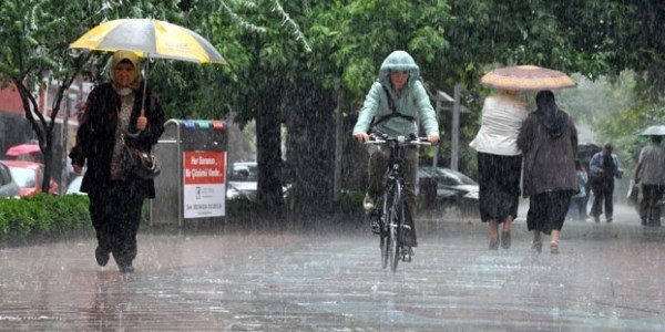 Yağmurla beraber serin hava geliyor