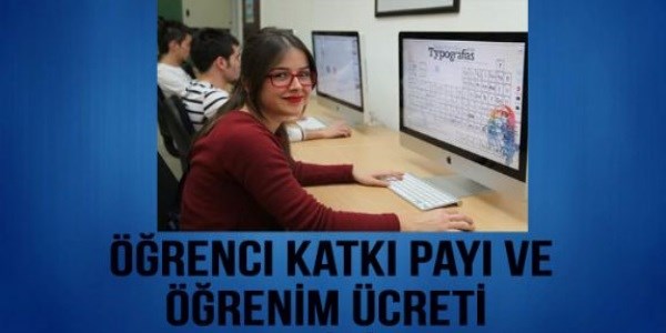 2013-2014 katkı payları ve öğrenim ücretleri
