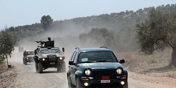 Komutanlar, Cilvegözü Sınır Kapısı'nda inceleme yaptı