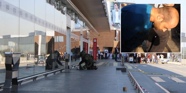 Atatürk Havalimanı'nda bomba paniği/Video