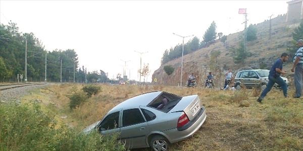 Kahramanmara�'ta kaza; 1 yaral�