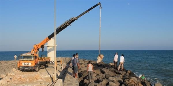 Yumurtalık balıkçı barınağı güçlendirildi