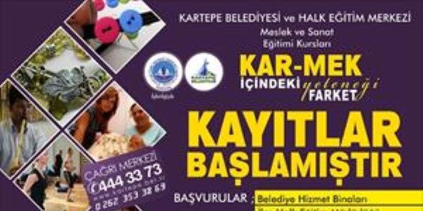 Kar-Mek'e kayıtlar başladı