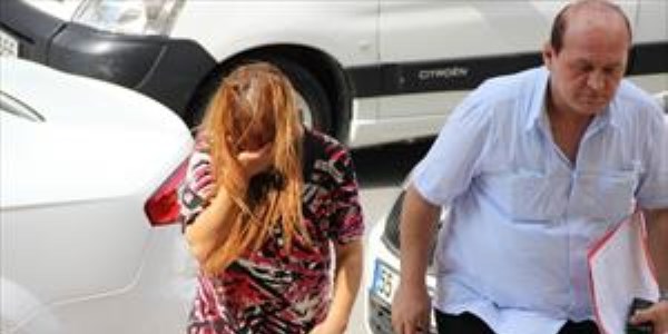Ma�azadan giyim e�yas� �alan gen� kad�n yakaland�