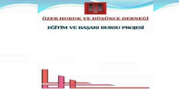 Hukuk öğrencilerine burs veren avukatlara plaket