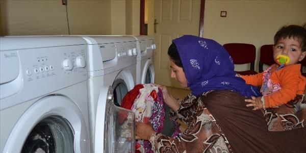 Belediye'den kadınlara ücretsiz çamaşırhane hizmeti