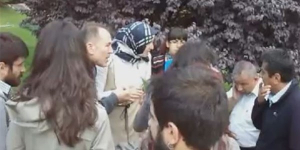 ODTÜ'lü solcu öğrenciler'den çirkin hareket