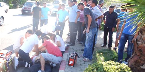 İşe giderken canından oldu