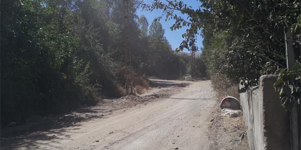 Vatanda�lar�n tozlu yol tepkisi