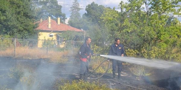 Kayseri'de korkutan yangın