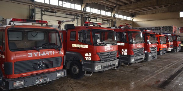 Erzurum'da 1 ay'da 50 yangına başarıyla müdahale edildi