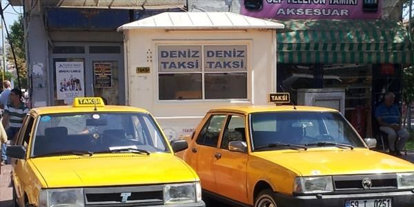 Tekirdağ'da taksi fiyatları uçuşa geçti