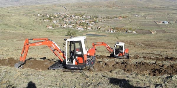 Develi'de a�a�land�rmaya 120 hektar ile destek veriliyor