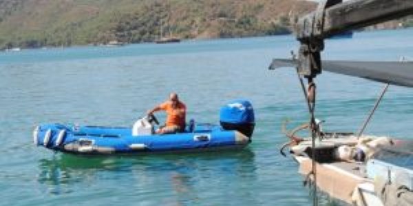 Denizden dev bir deniz bisikleti ��kart�ld�