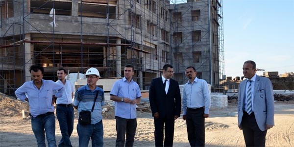 B�lgenin en b�y�k �lahiyat Fak�ltesi in�aat� devam ediyor