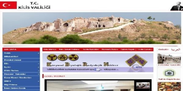 Valilik sitelerinde kimyasal �nlemi