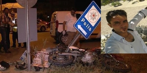 Matbaacı kazada öldü
