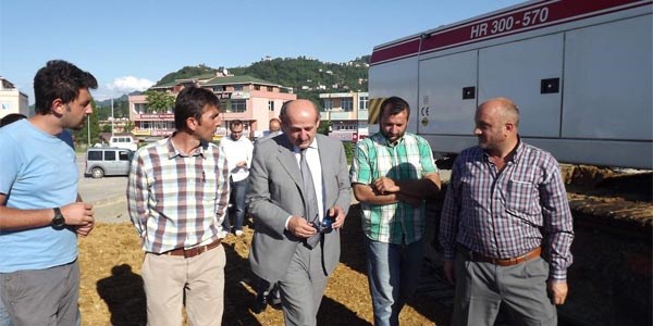 Hastalara y�r�yen merdiven hizmeti