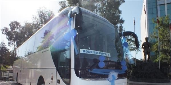 Köşk Belediyesi araç filosunu genişletti