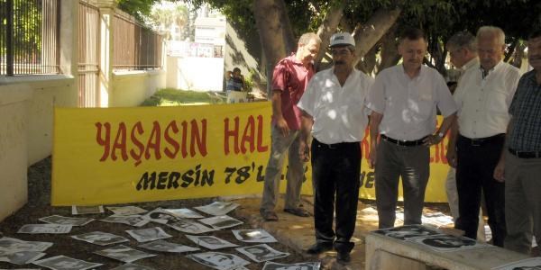 Mersin'de 12 Eylül eylemi