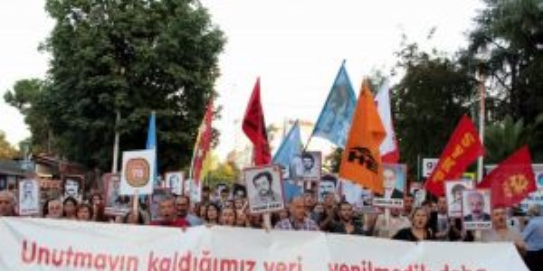 Samsun'da 12 Eyll askeri darbesi protesto edildi