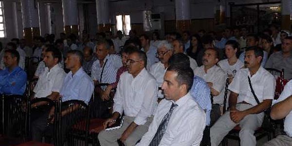 Kaymakam Yilmaz, okul m�d�rleriyle bulu�tu