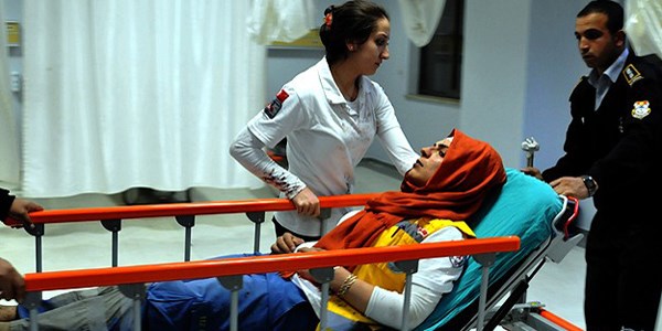 Darp edilen 112 görevlileri hayati tehlikeyi atlatamadı/ Video