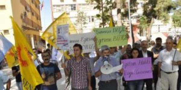Siverek'te E��T�M-SEN'den Bas�n A��klamas�