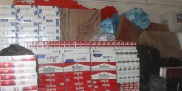 Ağrı'da 67 bin paket kaçak sigara ele geçirildi