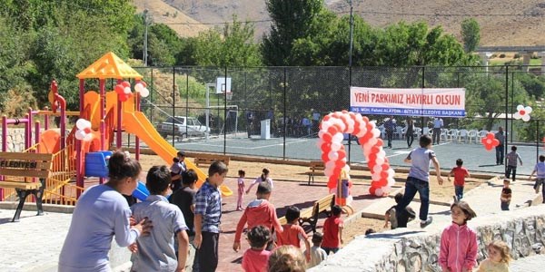 Bitlis'te 16'nc� park�n a��l��� yap�ld�